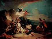 Giovanni Battista Tiepolo Der Raub der Europa oil